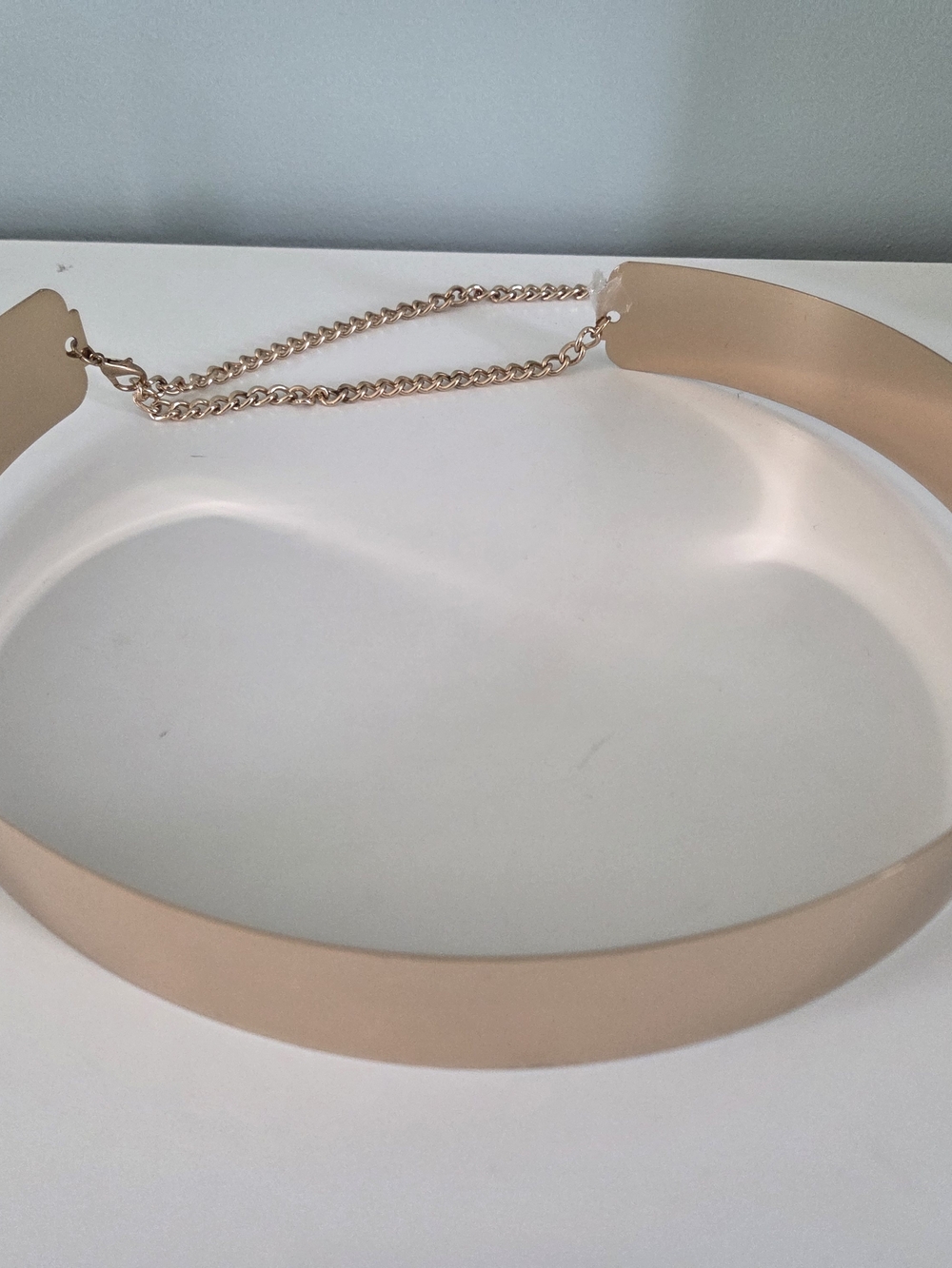Ever New Melborne Metal Statement Waist Belt in Gold